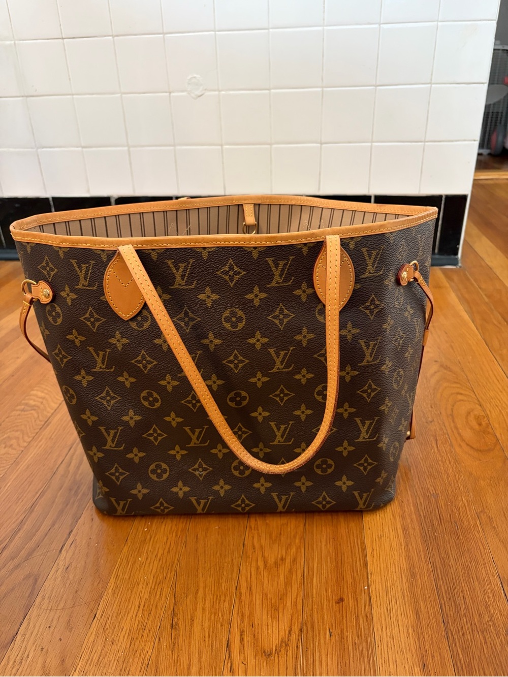 Louis Vuitton NEVERFULL NM tote purse